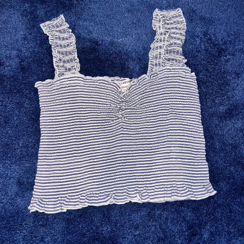 NWOT Billabong Striped Tank Top